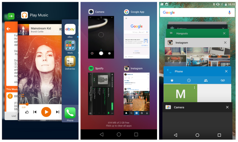 Let’s play a game of “One of these is not like the others.” From left to right: iOS 9, Huawei’s Emotion UI, and finally Android Lollipop.
